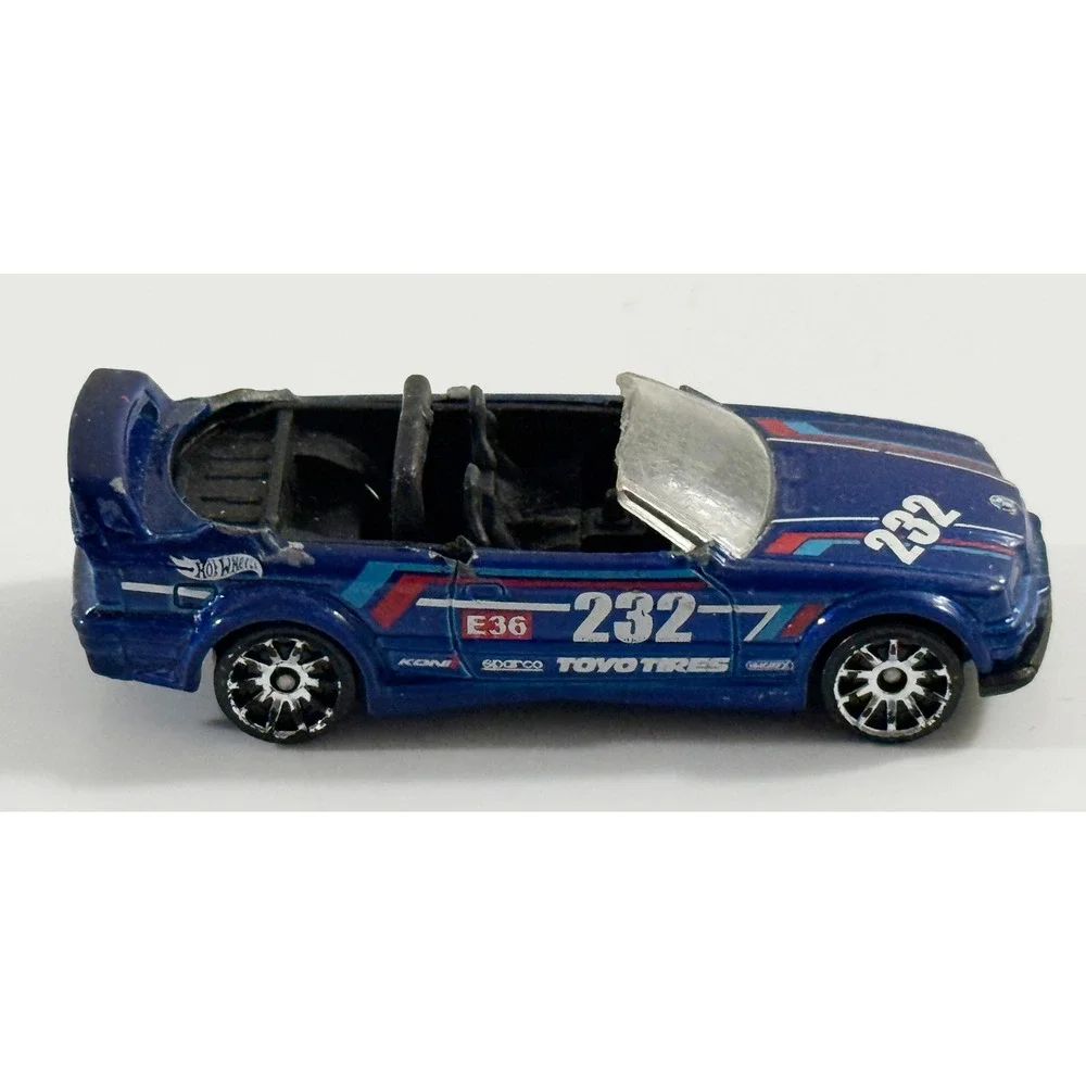 Hot Wheels BMW M3 GTR Kids 1:64 Blue 232‎ Toyo Tires Racing Diecast Car